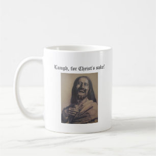 Caneca De Café Riso, para a causa do cristo!