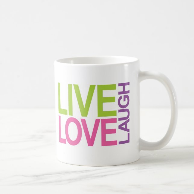 Caneca De Café Riso vivo do amor (Direita)