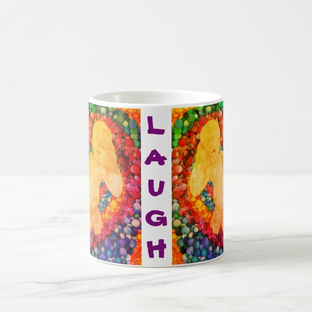 caneca de café risos bolhas (Centro)