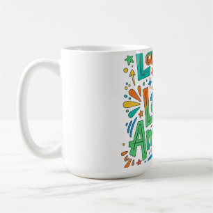 Caneca De Café Risos em Grandes Quantidades – Camiseta Gráfica de