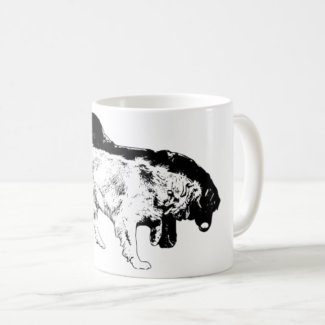 Caneca De Café Rivalidade do outono à Primeira Luz (Frente Esquerda)