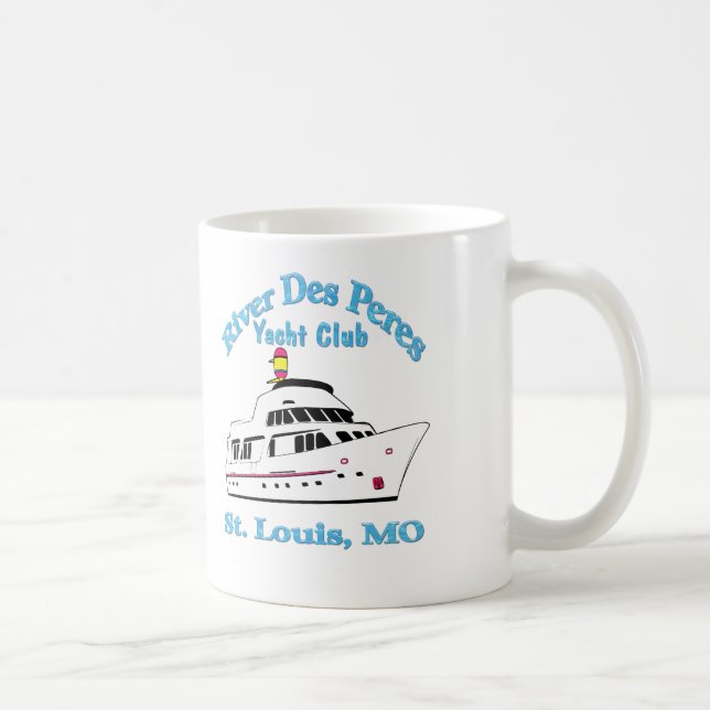 Caneca De Café River Des Peres Yacht Club Mug (Direita)