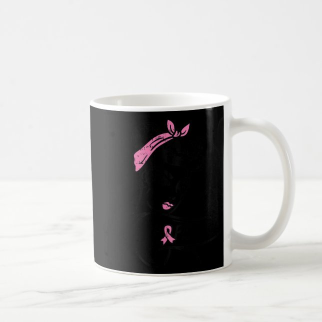 Caneca De Café Riveter Hope Lutando Contra a Consciência do Cance (Direita)