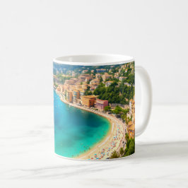 Caneca De Café Riviera verão francês