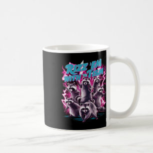 Caneca De Café Rizz Em Com O Tism Equipe Engraçada de Meme Guaxin