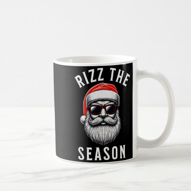 Caneca De Café Rizz The Season Silly Christmas Funny Santa Men Te (Direita)
