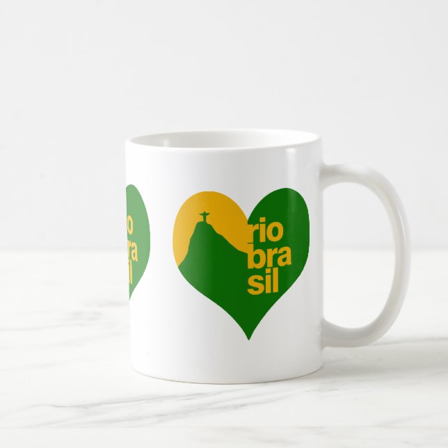 Caneca De Café RJ do Brasil 2014 (Direita)