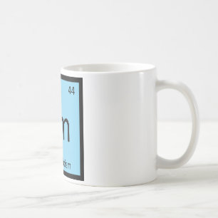 Caneca De Café Rm - Tabela Periódica Química Arte Romantismo