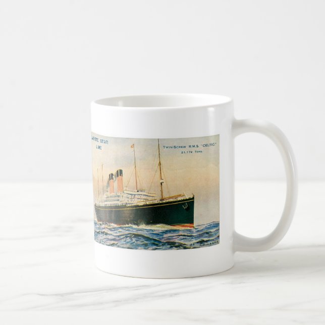 Caneca De Café RMS Celta (Direita)