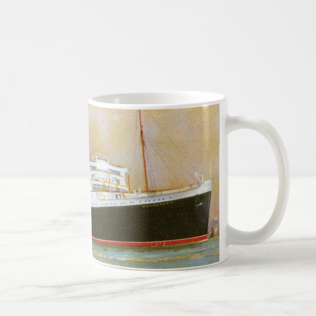 Caneca De Café RMS Mauretainia (Direita)