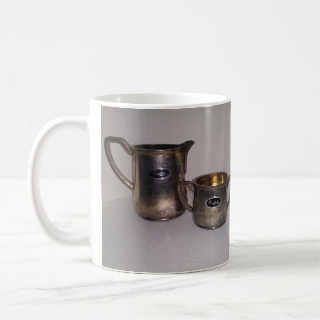 Caneca De Café RMS Queen Elizabeth Artefatos Café Mug (Esquerda)