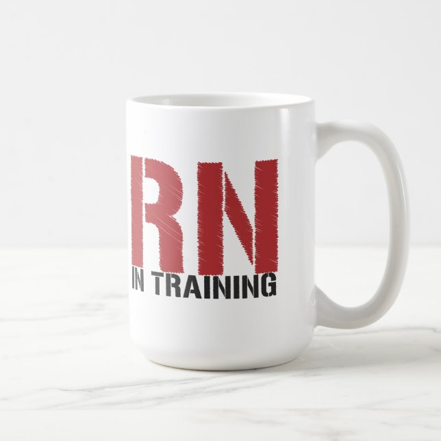 Caneca De Café RN no treinamento (estudante dos cuidados) (Direita)