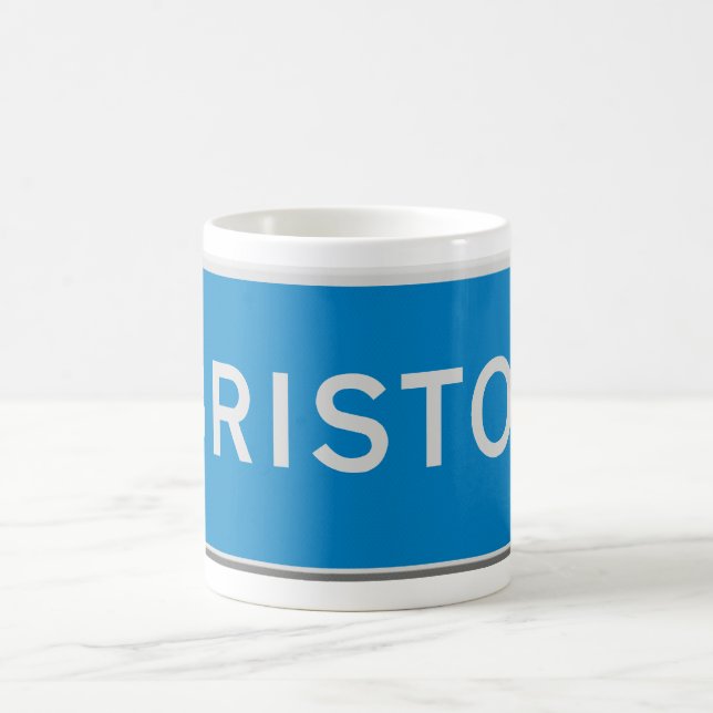 Caneca De Café Road sign Bristol (Centro)