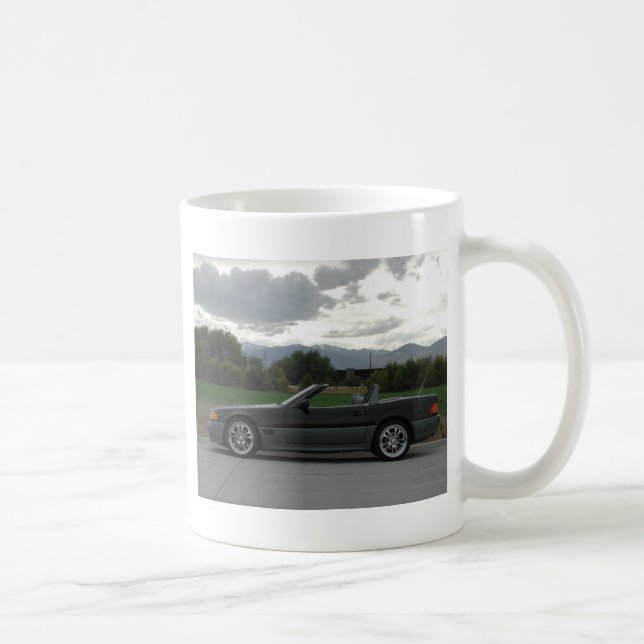 Caneca De Café Roadster de Mercedes-Benz 500 SL (Direita)