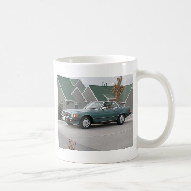 Caneca De Café Roadster de Mercedes-Benz 560 SL (Direita)