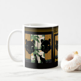 Caneca De Café Roaring Pumas Hearts