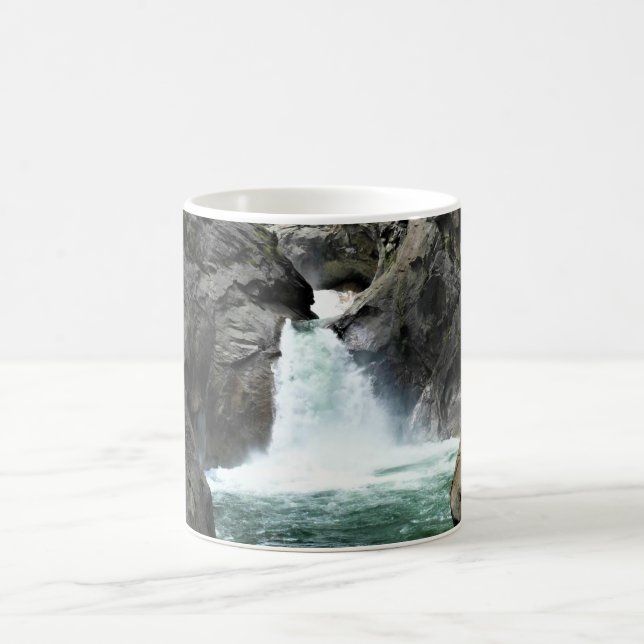 Caneca De Café Roaring River Falls, King's Canyon, CA (Centro)