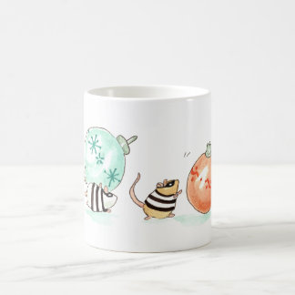 Caneca De Café Robber Mice Christmas Heist