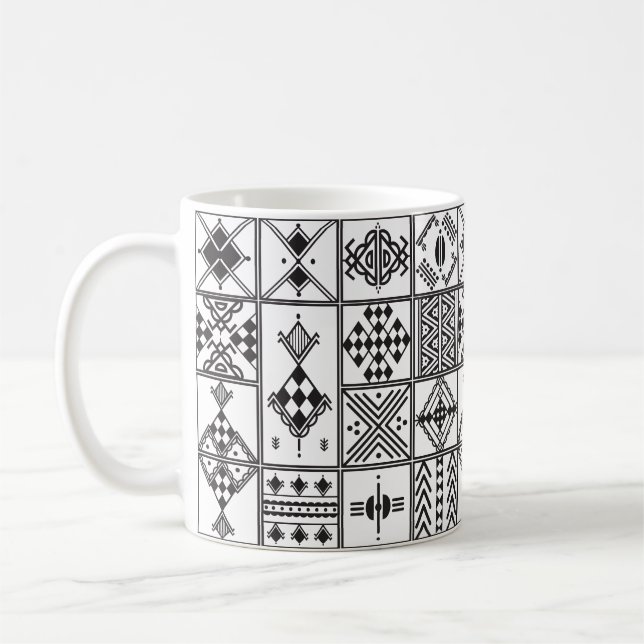 Caneca De Café Robe kabyle Bijoux kabyle (Esquerda)
