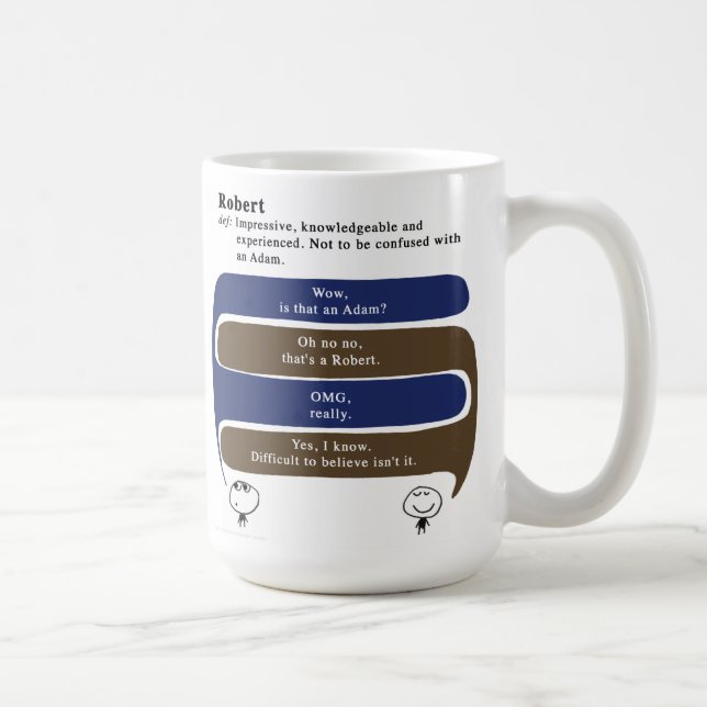 Caneca De Café robert (Direita)