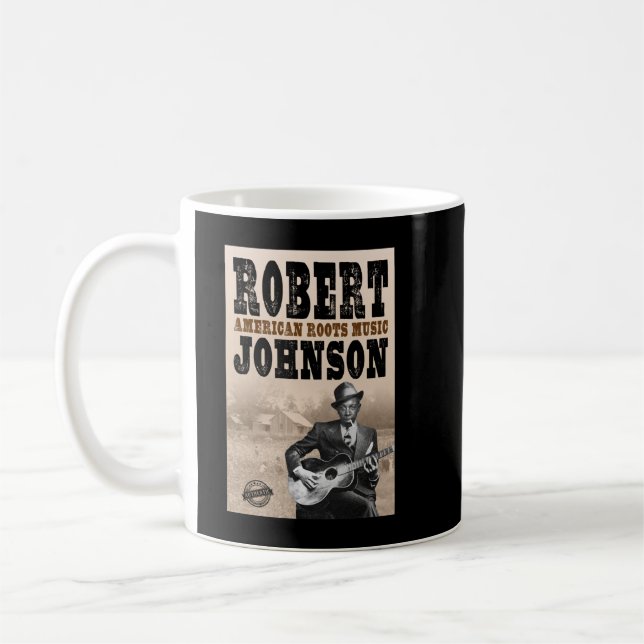 Caneca De Café Robert Johnson - American Roots (Esquerda)