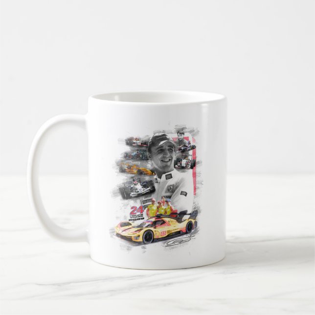 Caneca De Café Robert Kubica (Esquerda)