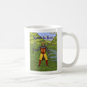 Caneca De Café Robert, o Bruce Scotland, o Bravo