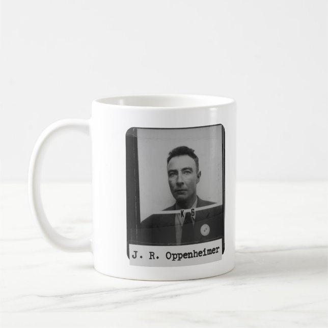 Caneca De Café Robert Oppenheimer (Esquerda)
