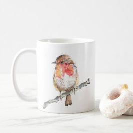 Caneca De Café Robin Art Mug Natal