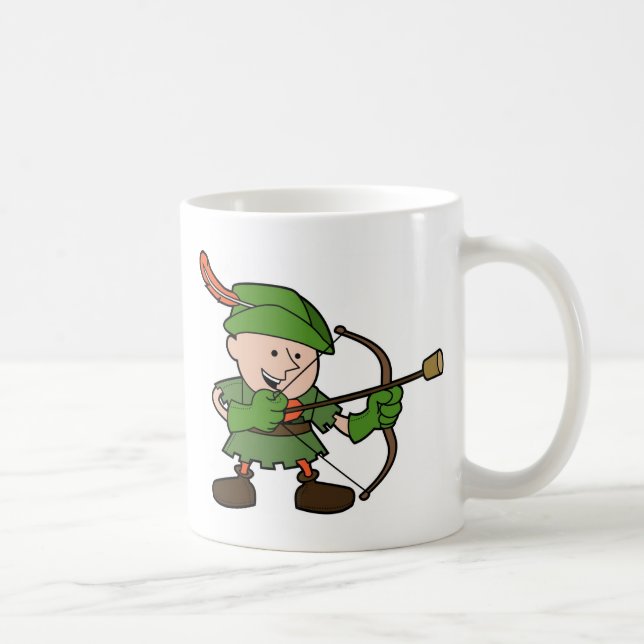 Caneca De Café Robin Hood (Direita)