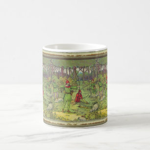 Caneca De Café Robin Hood na Floresta