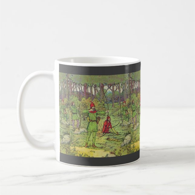 Caneca De Café Robin Hood na Floresta  (Esquerda)