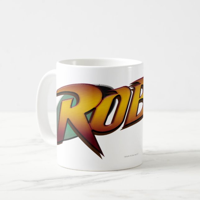 Caneca De Café Robin Logo 2 (Frente Esquerda)