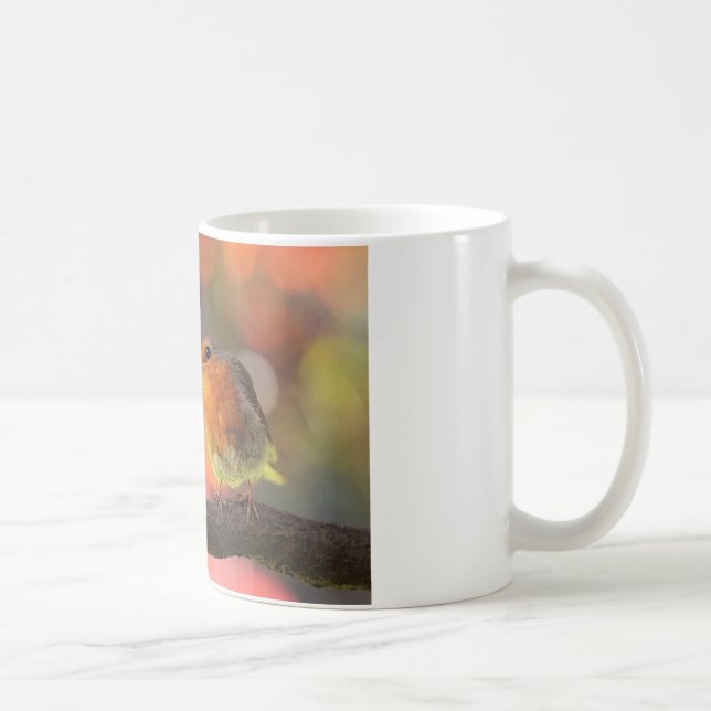 Caneca De Café Robin num galho (Direita)