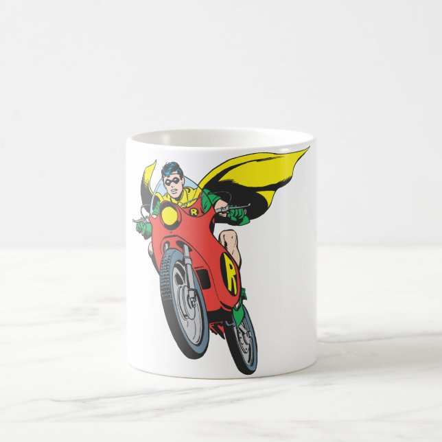 Caneca De Café Robin Rides 2 (Centro)