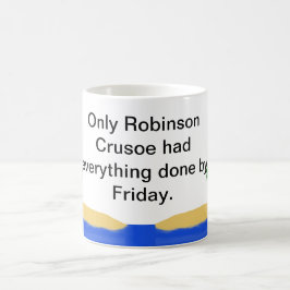 Caneca De Café Robinson Crusoe