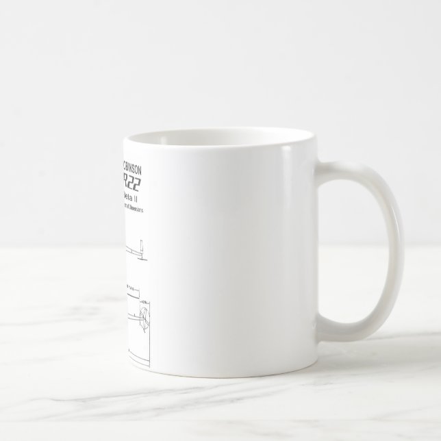 Caneca De Café Robinson R-22 (Direita)