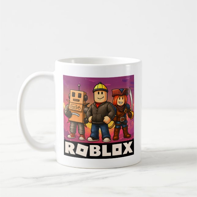 Caneca De Café Roblox Gamer (Esquerda)