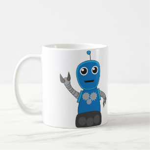 Caneca De Café Robô