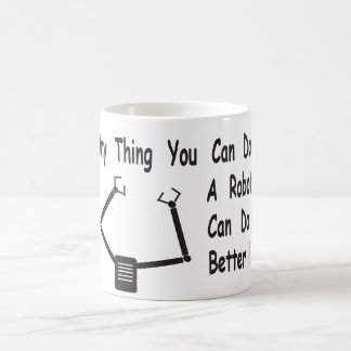 Caneca De Café Robô