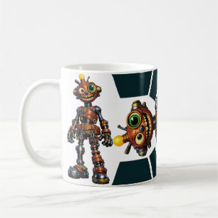 Caneca De Café Robô