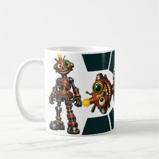 Caneca De Café Robô