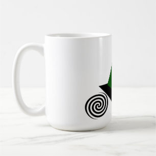 Caneca De Café Robô, Montando, Bicicleta