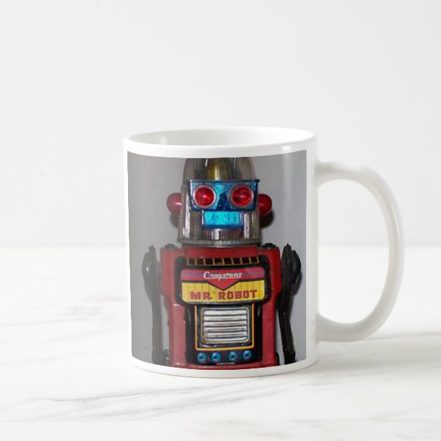 Caneca De Café Robô sete (Direita)