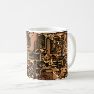 Caneca De Café Robot 3 Mug ruim