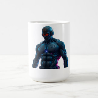 Caneca De Café Robot Bodybuilder