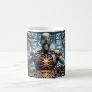 Caneca De Café Robot Engineer