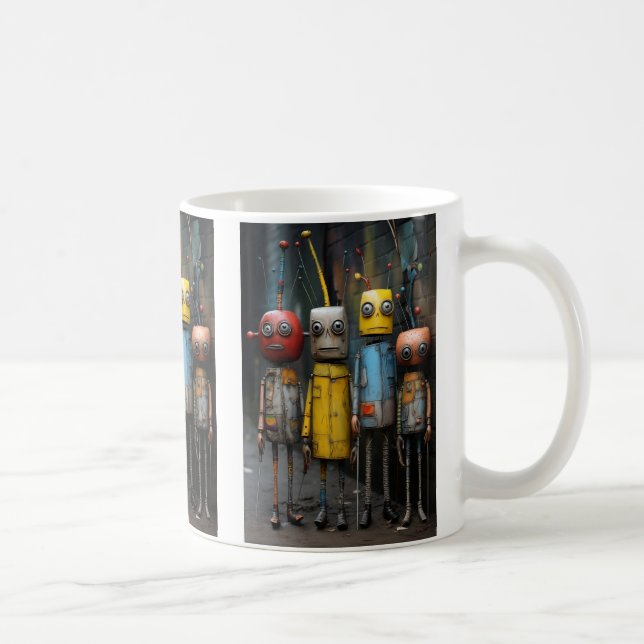 Caneca De Café Robotics Coffee Mug (Direita)