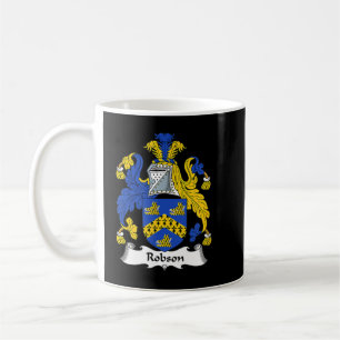 Caneca De Café Robson Casaco da Guarda Familiar de Armas