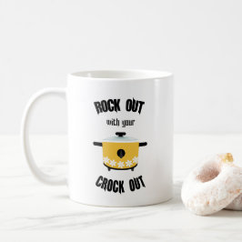 Caneca De Café Rocar com sua Panela Elétrica Amarela